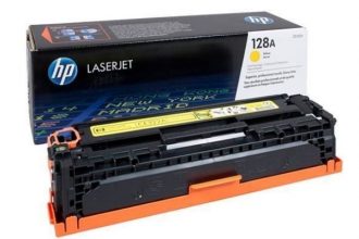 HP 128A YELLOW TONER
