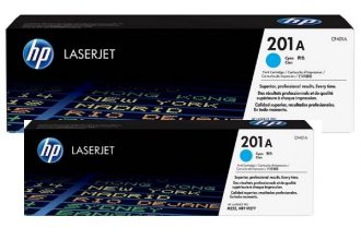 HP 201A CYAN TONER (2)