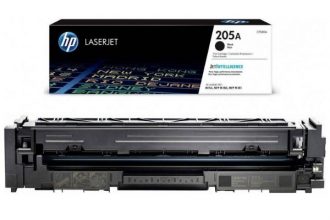 HP 205A BLACK ORIGINAL LASERJET TONER CARTRIDGE, CF530A